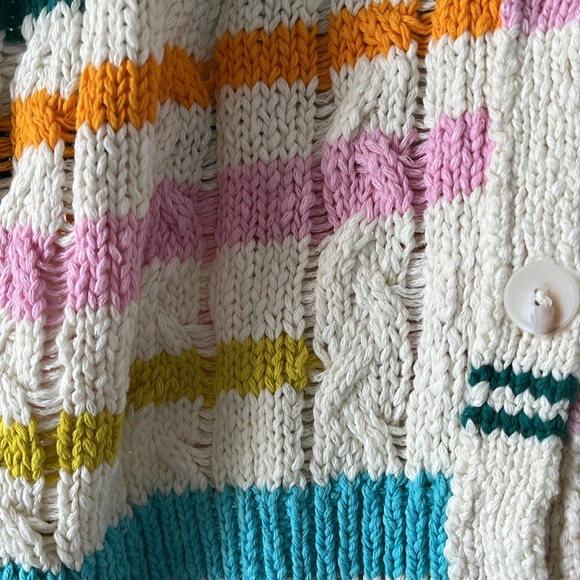 Anthropologie Pernille Rosenkilde Halter Knit Cropped Tank Size XL. - Picture 10 of 10